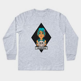 Young AndrAIa Kids Long Sleeve T-Shirt